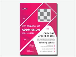 Education template design & poster