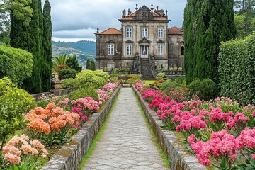 The palace of the San Agunders in Guimaraes