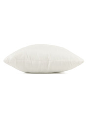 pillow with white pillow case on white background