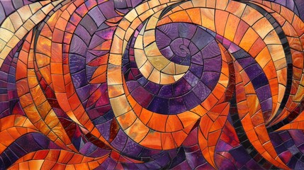 Fototapeta premium Abstract Mosaic Artwork