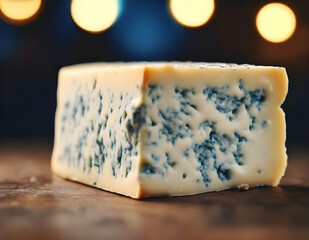 Dor blue cheese on the table close-up. Tasty food, cooking