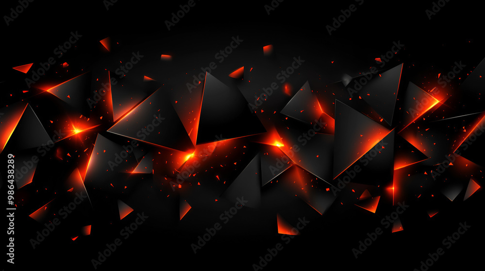 Aufkleber red and black abstract spiral design with swirling patterns, creating a dynamic visual effect in a v