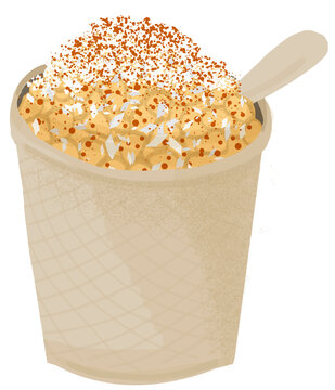 Esquite antojito mexicano