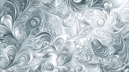 Elegant light silver and gray vector zentangle texture painting creative blurred illustration featuring doodles suitable for coloring books and pages for children. Zentangle. Illustration