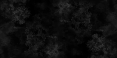 Abstract black fog design with smoke texture overlays. fume overlay design. background with smoke on black and Fog and smoky effect for photos design. Misty fog effect and Isolated black background.	