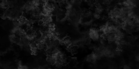 Abstract black fog design with smoke texture overlays. fume overlay design. background with smoke on black and Fog and smoky effect for photos design. Misty fog effect and Isolated black background.	