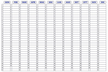 Planner Calendar model 1