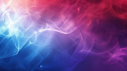 Obraz premium Abstract Swirling Smoke with Glowing Colors