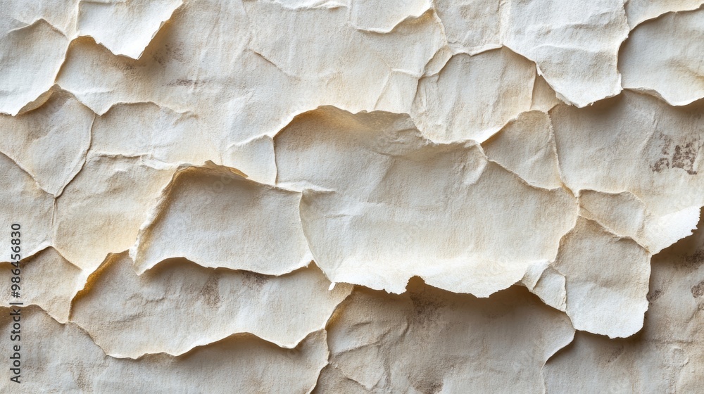 Aufkleber raw texture of paper background for crafting and design generative ai