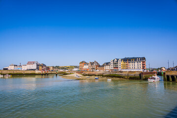 Obraz premium Entrée du port de Le Tréport