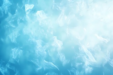 Obraz premium Soft Blue Ice Background for Refreshing Designs