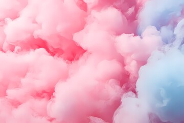 Fototapeta premium Soft Pink Cotton Candy Background for Fun Vibes