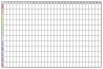 Planning Calendar model 3