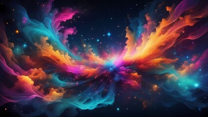 Fototapeta premium visualization of fractal realms