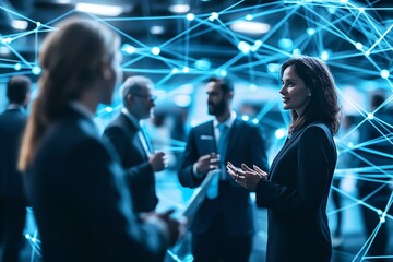 Business networking with digital connections