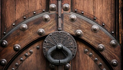 Fototapeta premium old door knocker