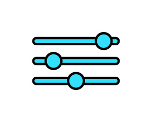 Illustration representing options to filter products or searches, Category products
