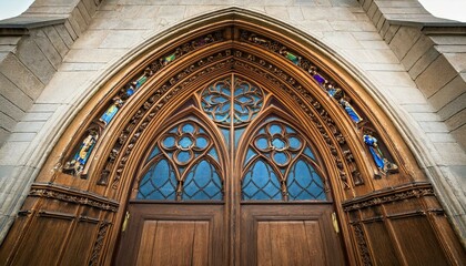 Fototapeta premium gothic church window