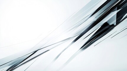 Modern business background with sharp lines and clean white space
