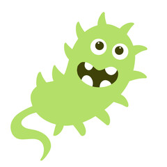  Bacteria with a funny look on their faces