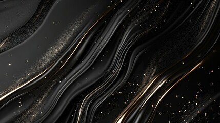 Modern black luxury background with high-end design and rich finishes