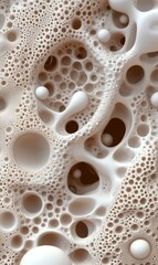 Illustration of Intricate Detail of Neutral Abstract Pattern Background