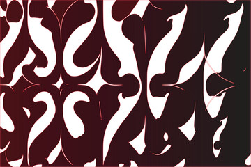 pattern with flowers and butterflies