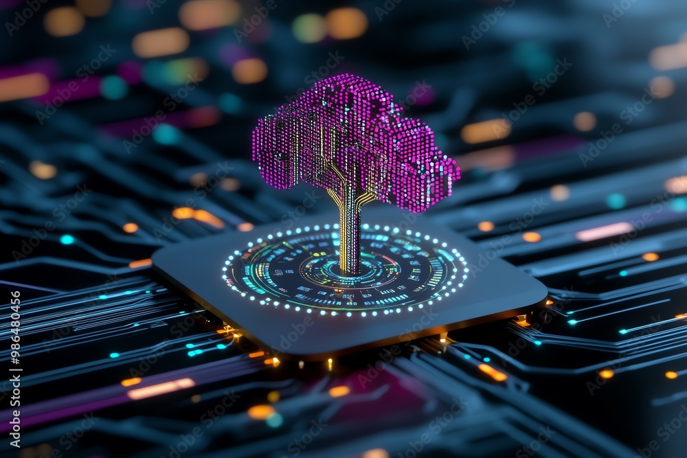 Wall mural big data technology enables companies to optimize marketing strategies through real-time data