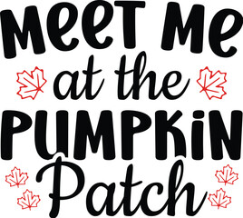 Meet Me at the Pumpkin Patch 