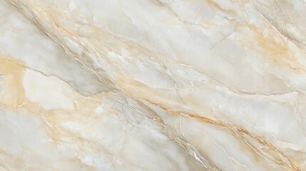 Fototapeta premium A beautiful white marble surface showcases intricate golden veining, perfect for enhancing any interior space or design project with sophistication throughout the day