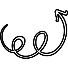 Single isolated icon with outline style icon on white background