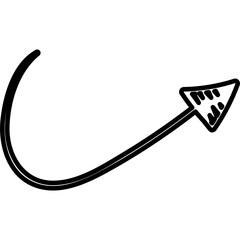 Single isolated icon with outline style icon on white background