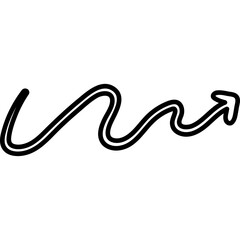 Single isolated icon with outline style icon on white background