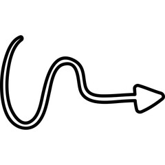 Single isolated icon with outline style icon on white background