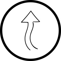 Single isolated icon with outline style icon on white background