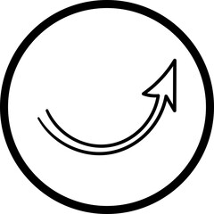 Single isolated icon with outline style icon on white background