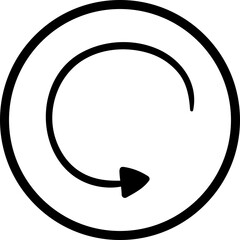 Single isolated icon with outline style icon on white background