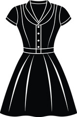 ladies dress silhouette