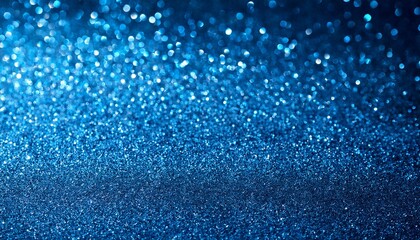 Fototapeta premium 青色のラメ・グリッターの背景画像（Blue glitter background image.）