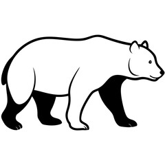 Polar bear vector