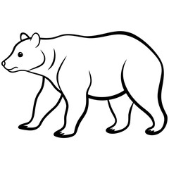 Polar bear vector