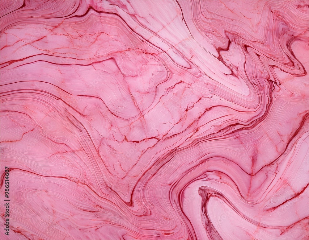 Poster pink marble stone texture showing unique pattern for background