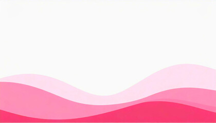 Obraz premium An illustration of wavy pink patterns on a white background.