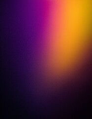 Fototapeta premium Dark abstract color gradient background purple magenta yellow black