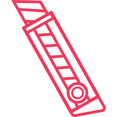 Single isolated icon with outline style icon on white background