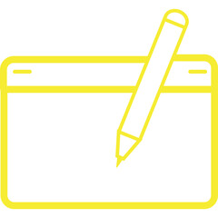 Single isolated icon with outline style icon on white background