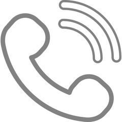 Single isolated icon with outline style icon on white background