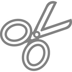 Single isolated icon with outline style icon on white background