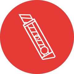 Single isolated icon with outline style icon on white background