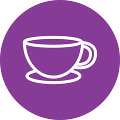 Single isolated icon with outline style icon on white background